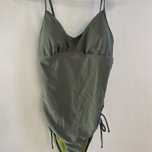 Prana Green One Piece Swimsuit